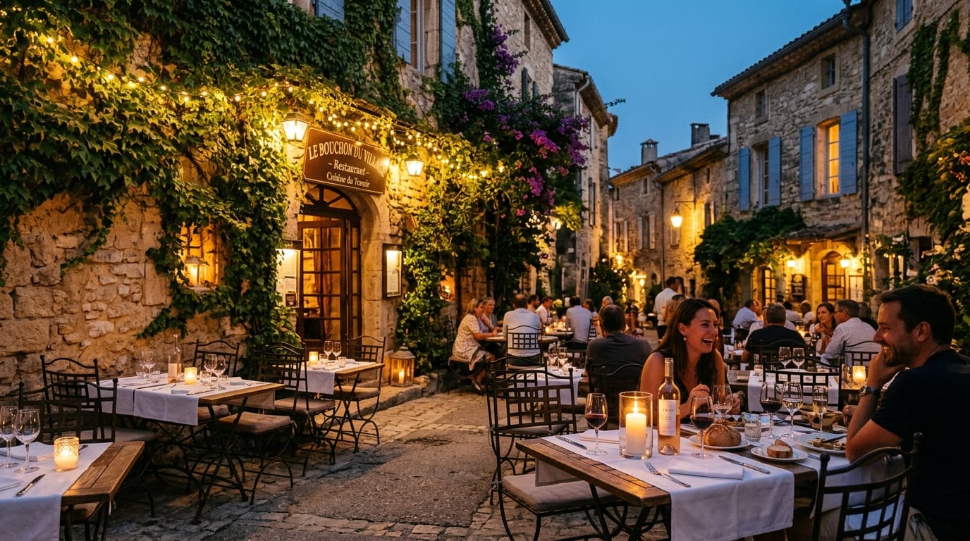 Los mejores restaurantes del Luberon: de bistros a Michelin